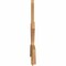 Ekena Millwork Alberta Smooth Timber Gable Bracket, Western Red Cedar, 96"W x 32"H x 1 1/2"D x 5 1/2"F, 8/12 Pitch GBW096X32X0206ALB00SWR - alternate 3